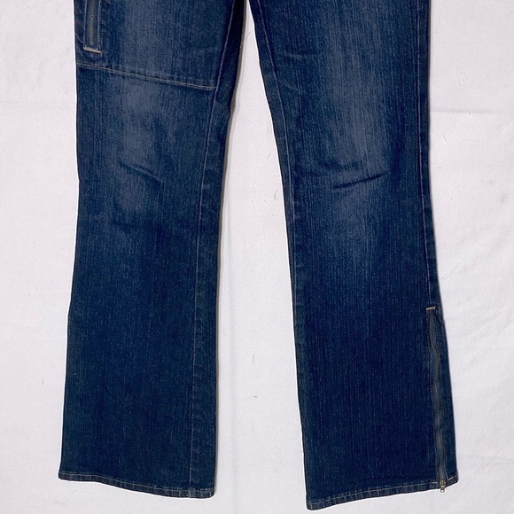Vintage Tommy Hilfiger High Rise Zippy Flare Leg Jeans 6 - Picture 8 of 16